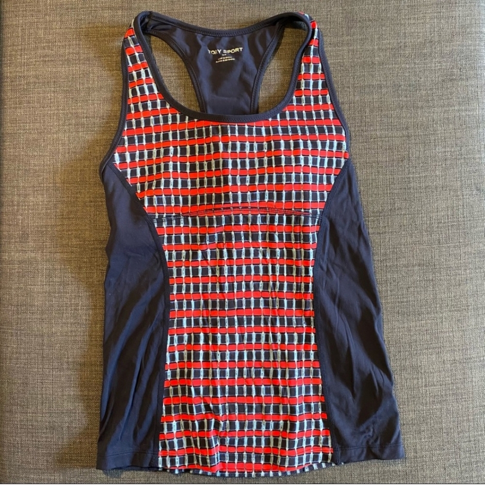 EUC Tory Burch Sport Mesh Back Tank